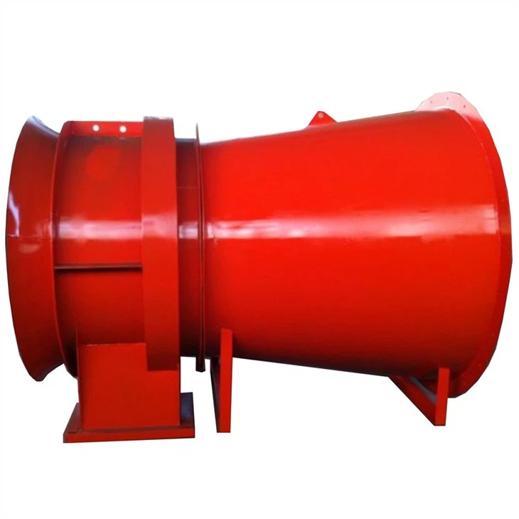 Mine supply air axial fan